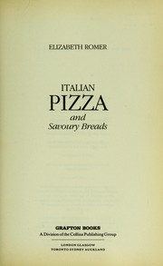 Cover of: Italian Pizza and Savoury Breads