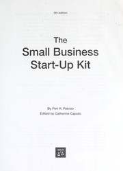 Cover of: The small business start-up kit