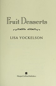 Cover of: Fruit desserts