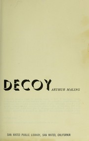 Cover of: Decoy.