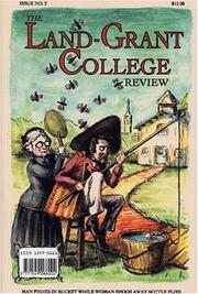 Cover of: Land-Grant College Review, Issue No. Two by Jeffery Renard Allen, Arthur Bradford, Alan Cheuse, Jonathan Goldstein, Jim Hanas, Roy Kesey, Jeff MacGregor, Nelly Reifler, David Schuman, Peter Walpole