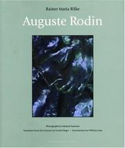 Cover of: Auguste Rodin (Working Classics) by Rainer Maria Rilke