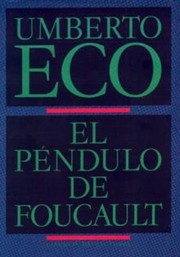 Cover of: El péndulo de Foucault by 