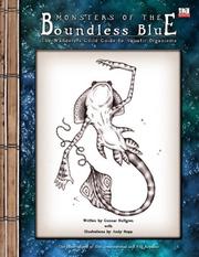 Cover of: Monsters of the Boundless Blue: The Wanderers Guild Guide to Aquatic Organisms (Wanderers Guild)