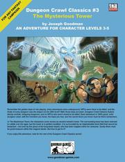 Cover of: Dungeon Crawl Classics #3: The Mysterious Tower