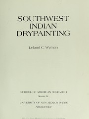 Cover of: Southwest Indian drypainting by Wyman, Leland Clifton