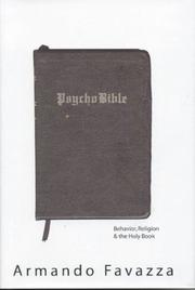 Cover of: PsychoBible by Armando Favazza, Armando R. Favazza