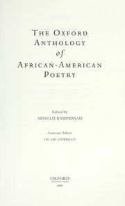 Cover of: The Oxford Anthology of African-American Poetry by 