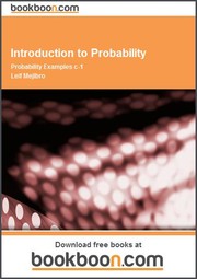 Cover of: Introduction to Probability Probability Examples c-1