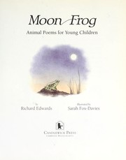 Cover of: Moon frog : animal poems for young children