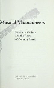 Cover of: Singing cowboys and musical mountaineers by Bill C. Malone