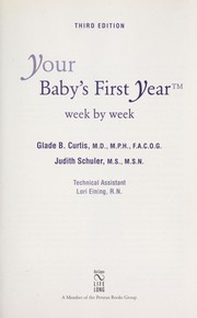 Cover of: Your baby's first year week by week