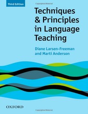 Cover of: Techniques and principles in language teaching by Diane Larsen-Freeman