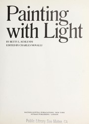 Cover of: Painting with light