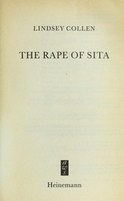 Cover of: The rape of Sita [electronic resource]