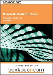 Cover of: Discrete Distributions Probability Examples c-5