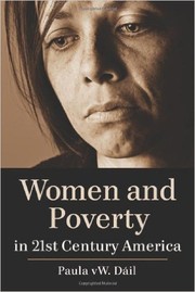Cover of: Women and poverty in 21st century America by Paula W. Dail