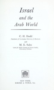 Cover of: Israel and the Arab world