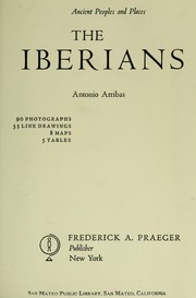 Cover of: The Iberians.