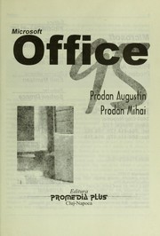 Cover of: Microsoft Office 95 by Augustin Prodan