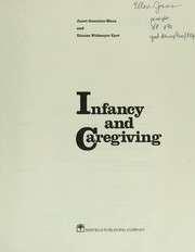 Cover of: Infancy and caregiving