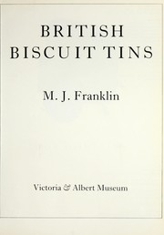 Cover of: British biscuit tins
