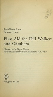 Cover of: First Aid for Hill Walkers and Climbers (Penguin Handbooks)