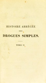 Cover of: Histoire abr©♭g©♭e des drogues simples