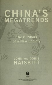 Cover of: China's megatrends by John Naisbitt