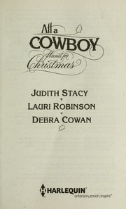 Cover of: All a cowboy wants for Christmas