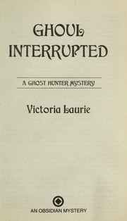 Cover of: Ghoul interrupted