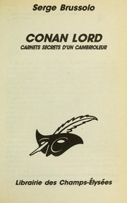 Cover of: Carnets secrets d'un cambrioleur