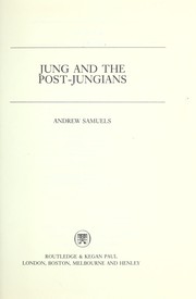 Cover of: Jung and the post-Jungians