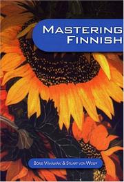 Mastering Finnish by K. Börje Vähämäki, Borje Vahamaki, Stuart Von Wolff