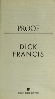 Cover of: Proof [electronic resource] by 