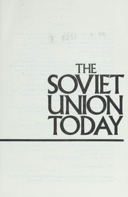 Cover of: The Soviet Union today