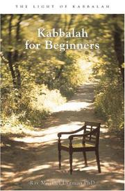 Cover of: Kabbalah for beginners: a beginner's guide to the hidden wisdom
