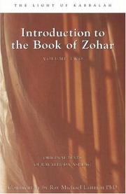 Cover of: Introduction to the Book of Zohar (Volume Two)