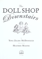 Cover of: The doll shop downstairs by Yona Zeldis McDonough