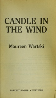 Cover of: Candle in the wind by Maureen Crane Wartski