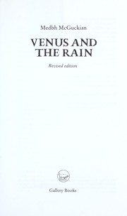 Cover of: Venus and the rain