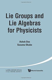 Cover of: Lie groups and Lie algebras for physicists