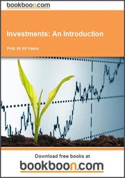 Cover of: Investments: An Introduction