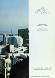 Cover of: The streets of San Francisco