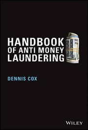 Cover of: HANDBOOK OF ANTI-MONEY LAUNDERING