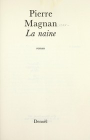 Cover of: La naine by Pierre Magnan