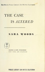 Cover of: The case is altered.