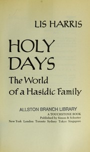 Cover of: Holy days by Lis Harris