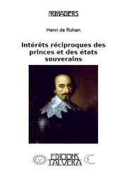 Cover of: Intérêts réciproques des princes et des états souverains by 