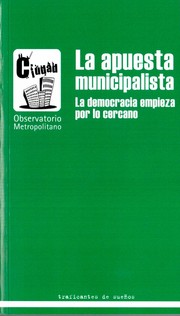 Cover of: La apuesta municipalista by 